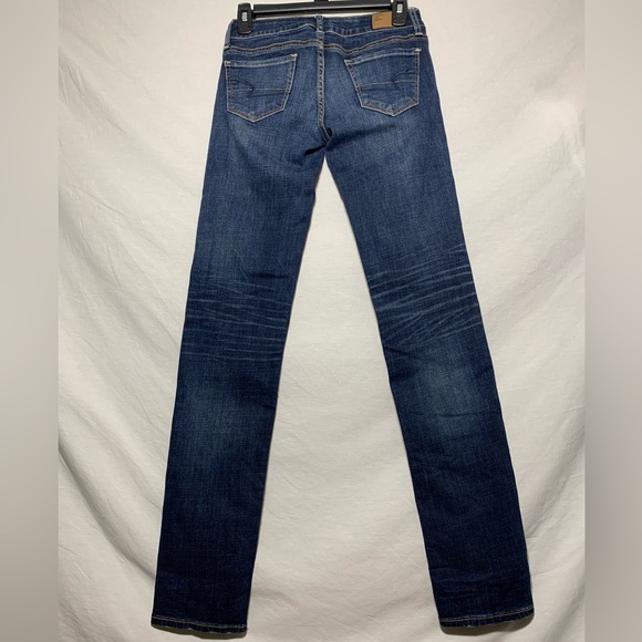 American Eagle | Stretch Skinny Jeans - Size 0 Long - Picture 5 of 9